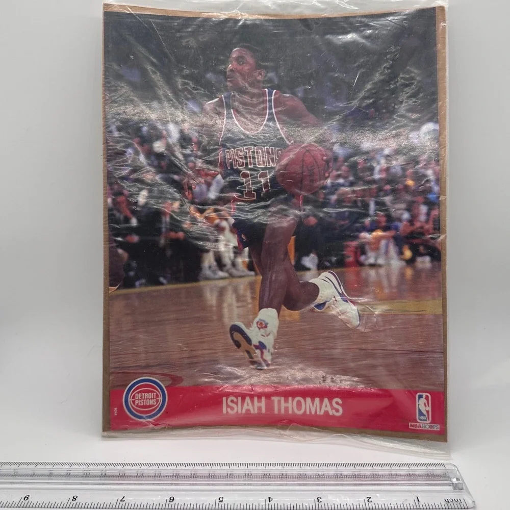 NBA Hoops Isiah Thomas Detroit Pistons Action Photo‎ Team Sets 8x10